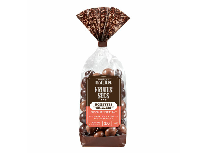 Noisette grillée noir et lait