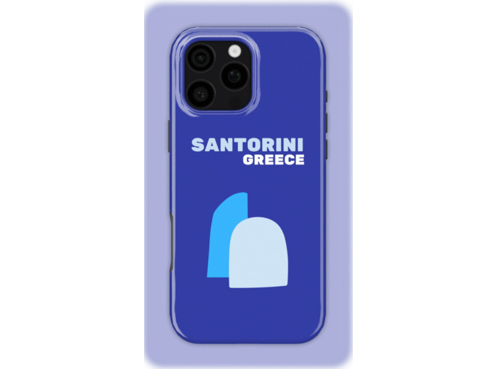 Santorini Case | Coque de téléphone 3D 2en1 Ultra-résistante
