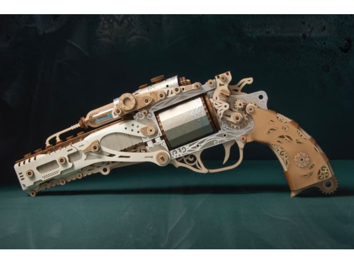 Steam Revolver - Blanc