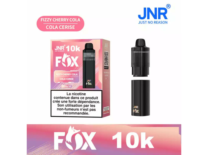 JNR FOX - Puff 10k Fizzy Cherry Cola