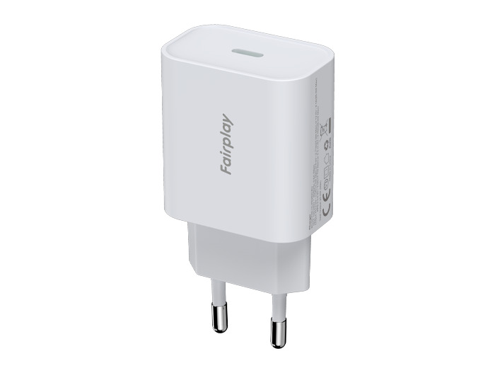 FAIRPLAY TORINO Chargeur USB-C 25W (Blanc)