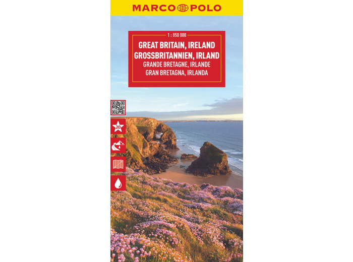 GRANDE BRETAGNE, IRLANDE 1 : 850.000 - MARCO POLO HIGHLIGHTS