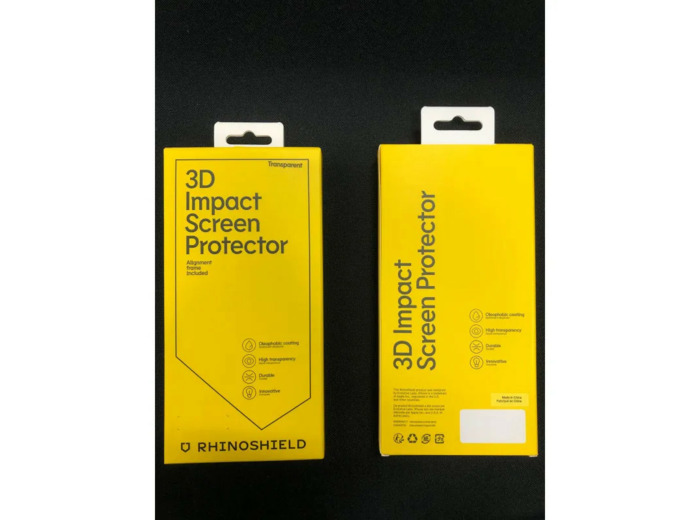 RINOSHIELD Verre trempé souple écran anti-chocs iPhone (série 16 à 18)