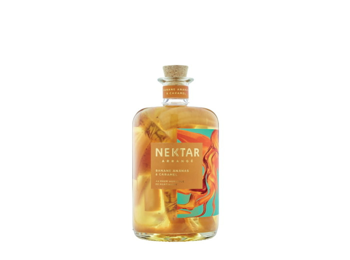 Rhum Nektar Arrangé - Banane, Ananas & Caramel 70 CL