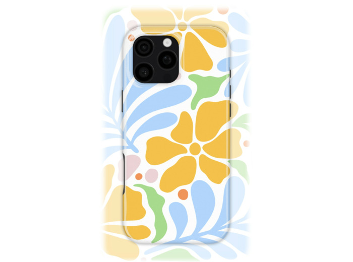 Colorful Petals | Coque de téléphone 3D 2en1 Ultra-résistante