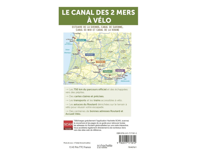 GUIDE DU ROUTARD CANAL DES 2 MERS A VELO - DE L'ATLANTIQUE A LA MEDITERRANNEE