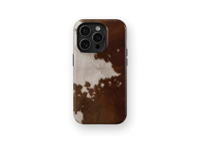 Cowhide Classic | Coque de téléphone 3D 2en1 Ultra-résistante