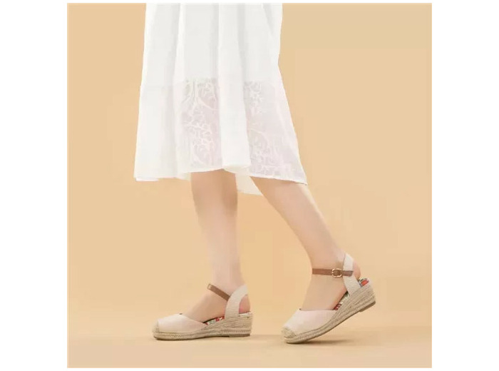 R424- Compensées Lady Glory (T36-T41) (beige)