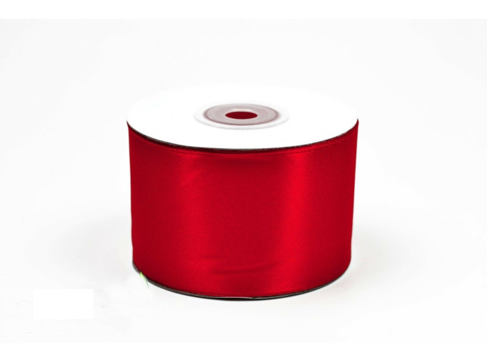 Ruban satin rouge 250 largeur 50 mm