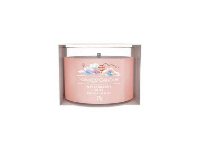 VOTIVE EN VERRE - CIELS AQUARELLES