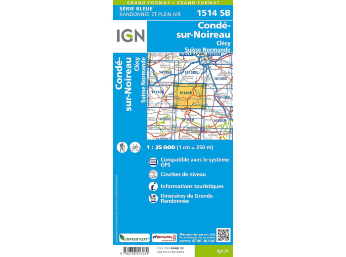 1514SB CONDE-SUR-NOIREAU CLECY SUISSE NORMANDE