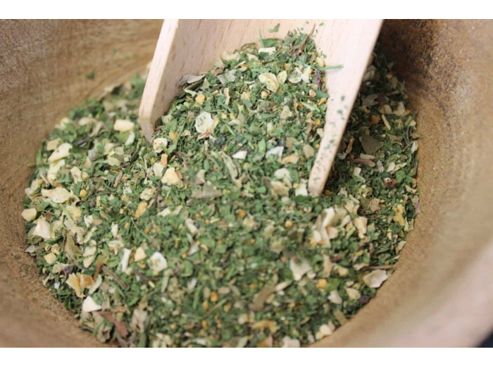 Assemblage à vinaigrette aux herbes