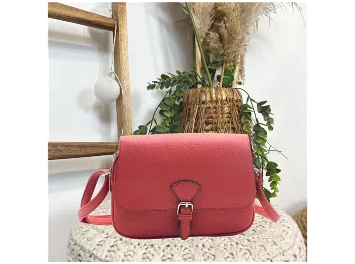 P411- Sac rabat Flora & Co (rouge)