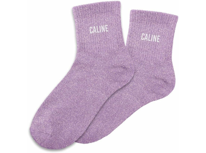 Chaussettes paillettes caline