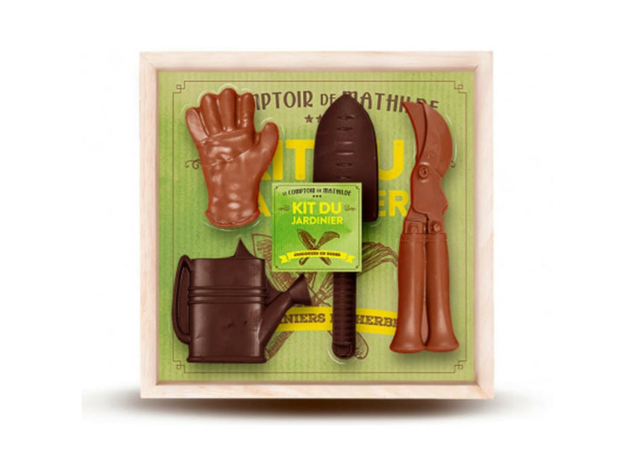 Kit Du Jardinier Chocolats Noir & Lait 185G
