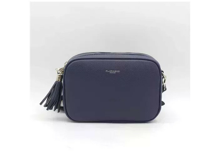 P428- Sac Flora & Co 2 Zips (marine)