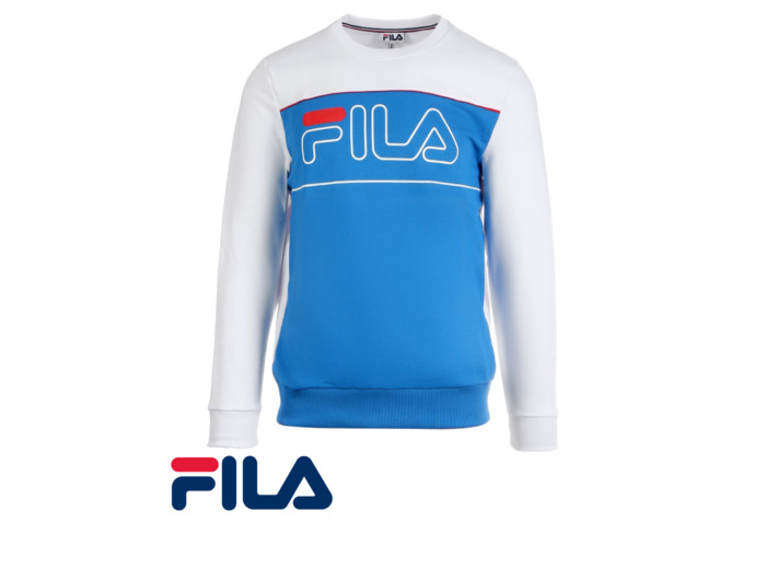 FILA SWEAT TOMMY White/Blue