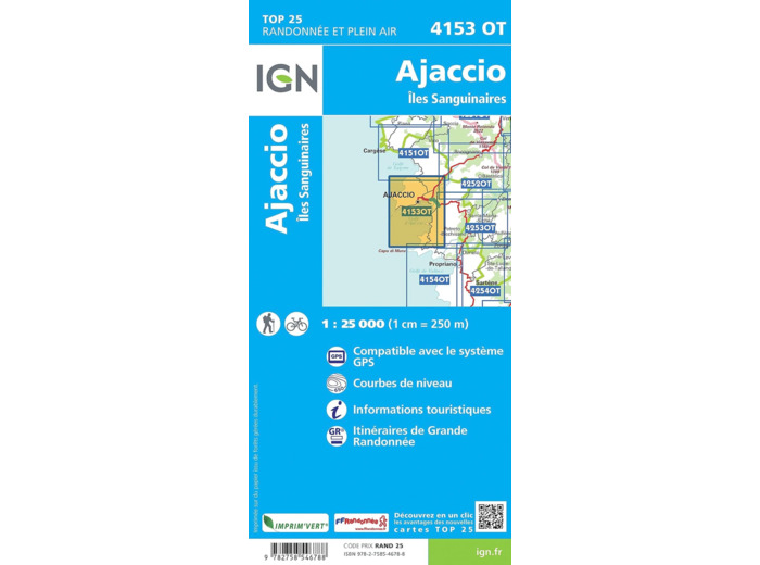 4153OT AJACCIO ILES SANGUINAIRES