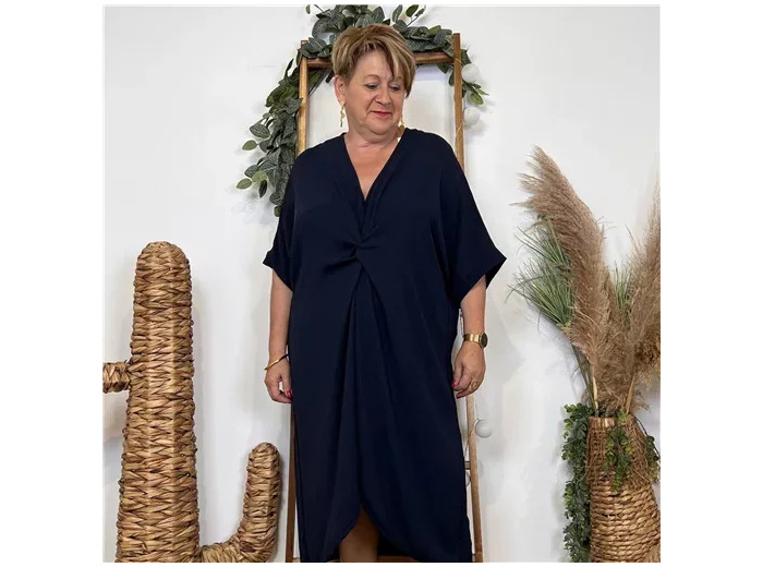 K183- Robe Loose (Gt) 🇮🇹 (marine)