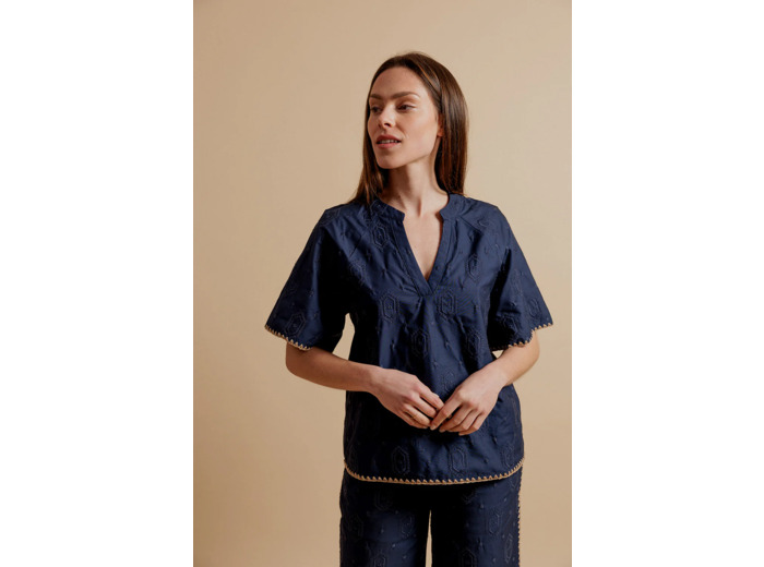 Felicie - Top avec broderie