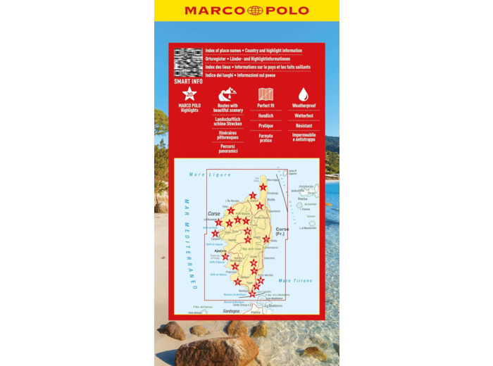 CORSE 1 : 150.000 - MARCO POLO HIGHLIGHTS