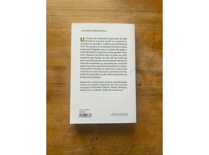 LE CHEMIN DES ANGES - MA TRAVERSEE D'ISRAEL A PIED