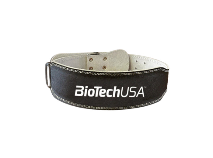 BIOTECH USA CEINTURE EN CUIR NOIR AUSTIN 1