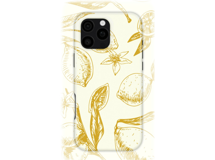 Citrus Elegance | Coque de téléphone 3D 2en1 Ultra-résistante