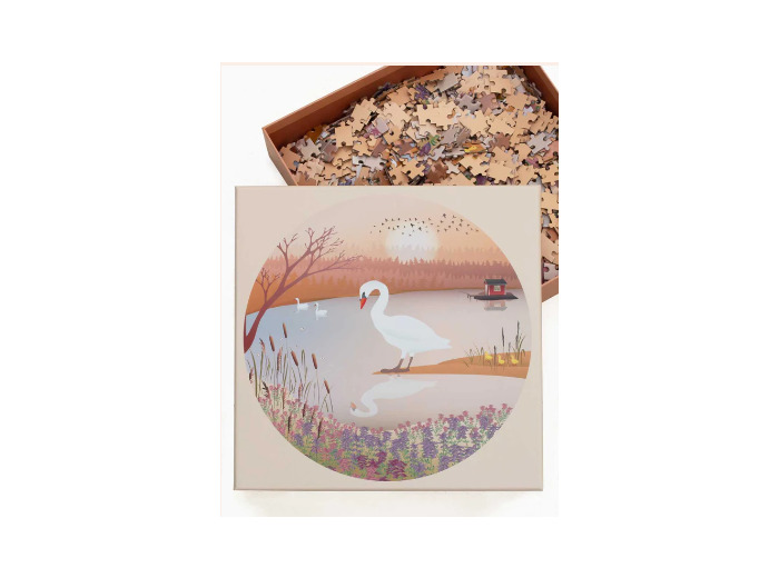 THE SWAN PUZZLE 1000 PCS