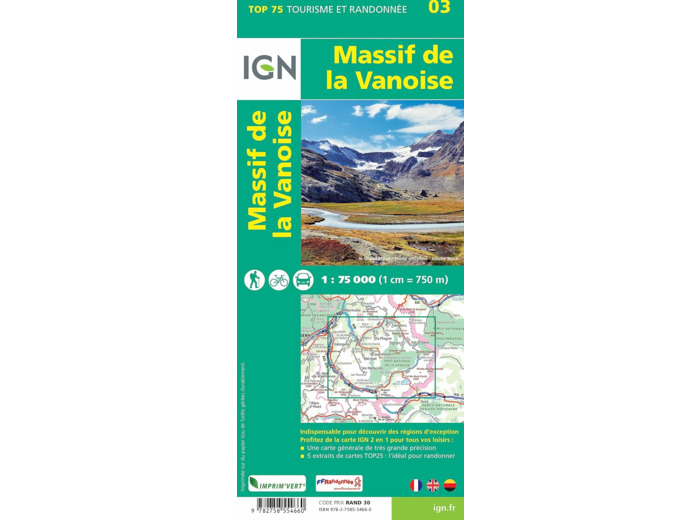 TOP75003 MASSIF DE LA VANOISE