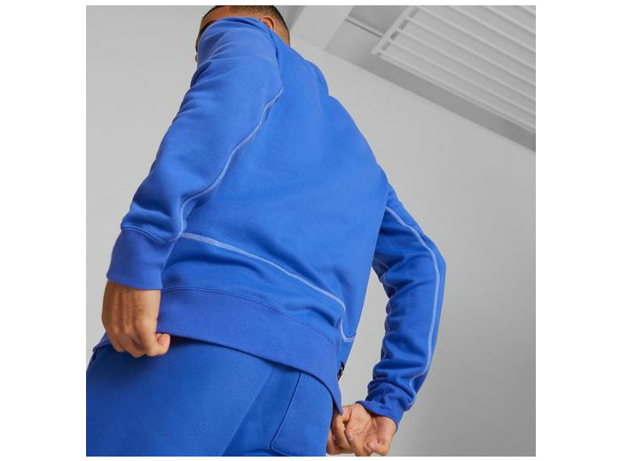 Sweat De Basketball Pivot Crew Emb Royal