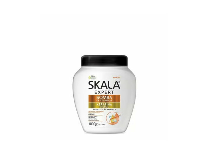 Crème Revitalisante Bomba de Vitaminas à la Kératine Végétale Skala – 1L