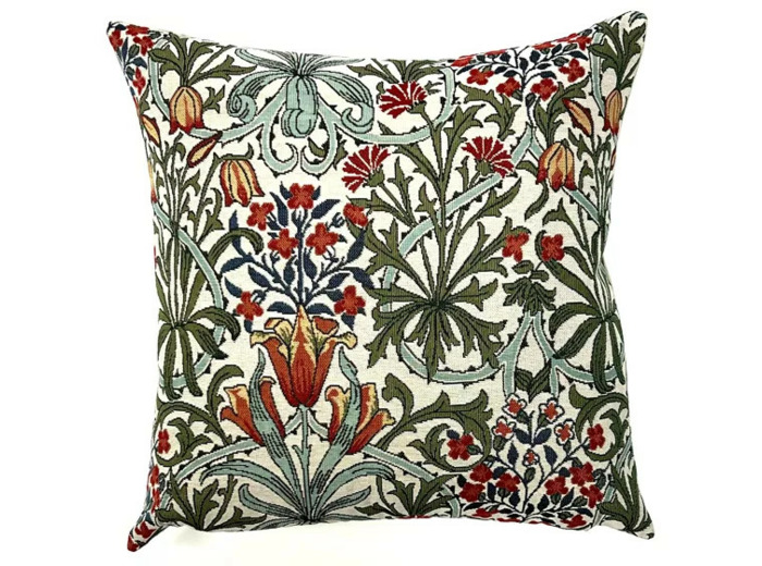 Coussin style MORRIS Floral