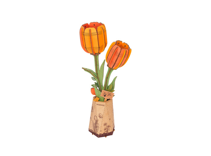 Tulipe en Bois