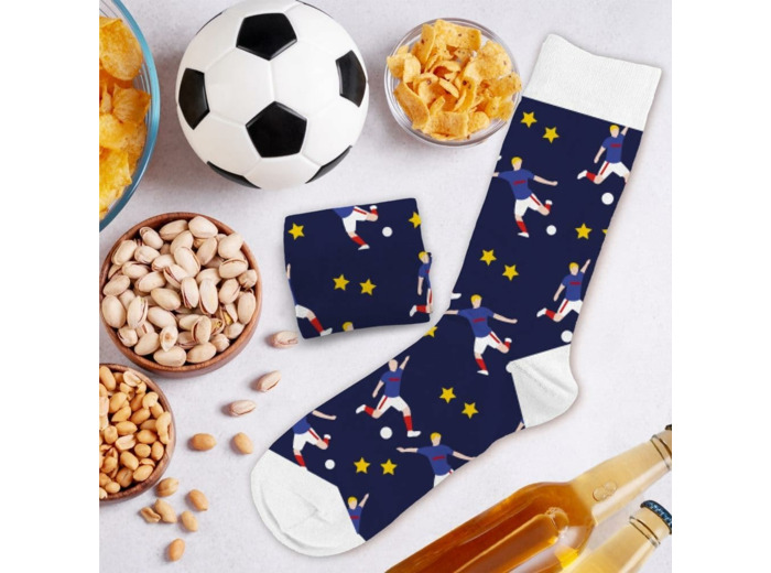 Chaussettes Passion Foot à Motifs