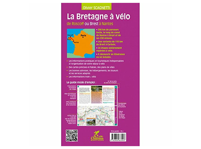 LA BRETAGNE A VELO - DE ROSCOFF OU BREST A NANTES LA VELODYSSEE