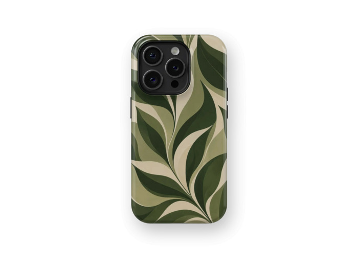 Olive Bloom | Coque de téléphone 3D 2en1 Ultra-résistante