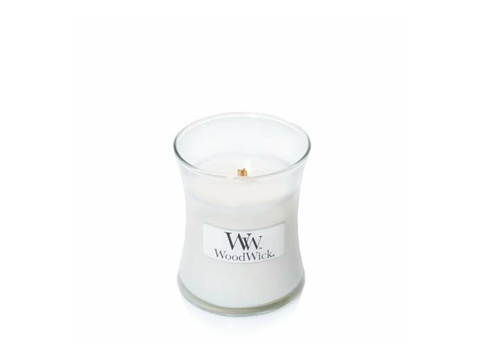 WoodWick Petite jarre Thé blanc et jasmin