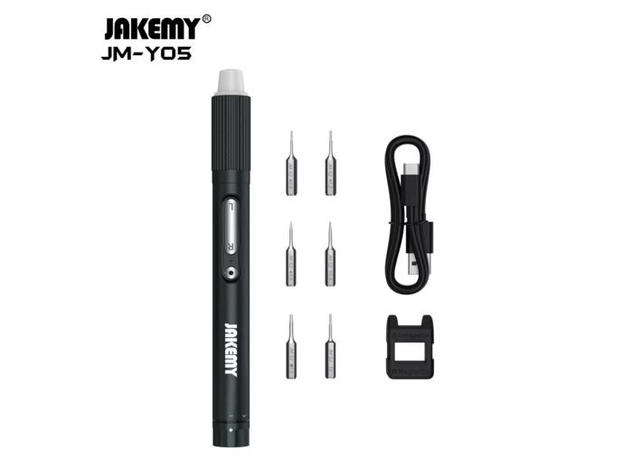 JAKEMY JM-Y05 Tournevis Electrique 9 en 1