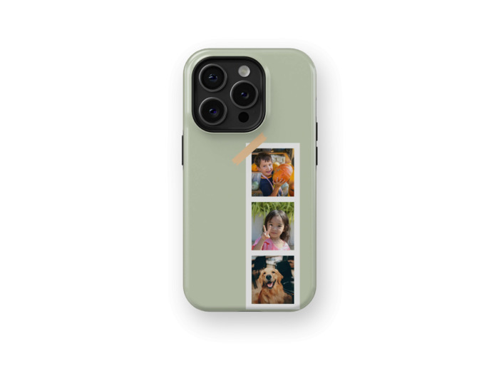 Photo Booth - Green | Coque de téléphone 3D 2en1 Ultra-résistante