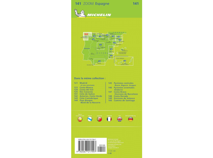 CARTE ZOOM COTE DE GALICE