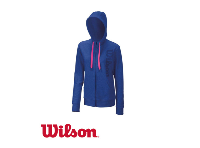 WILSON FULL ZIP HOODIE FEMME Blue