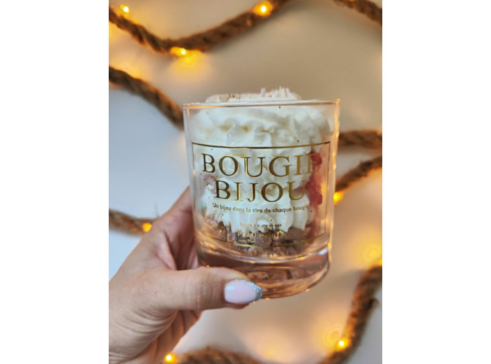 Bougie Bijou - SAPIN DE NOËL (Or)