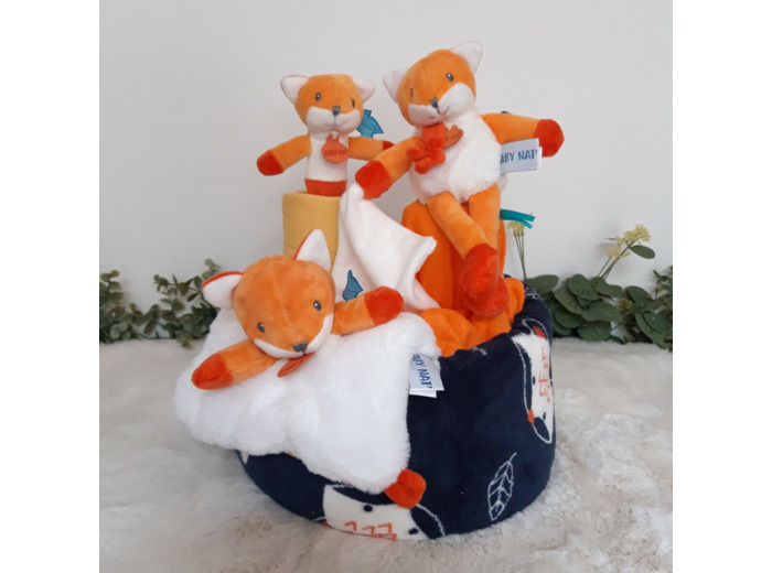 Gâteau de couches - Balthazar le renard