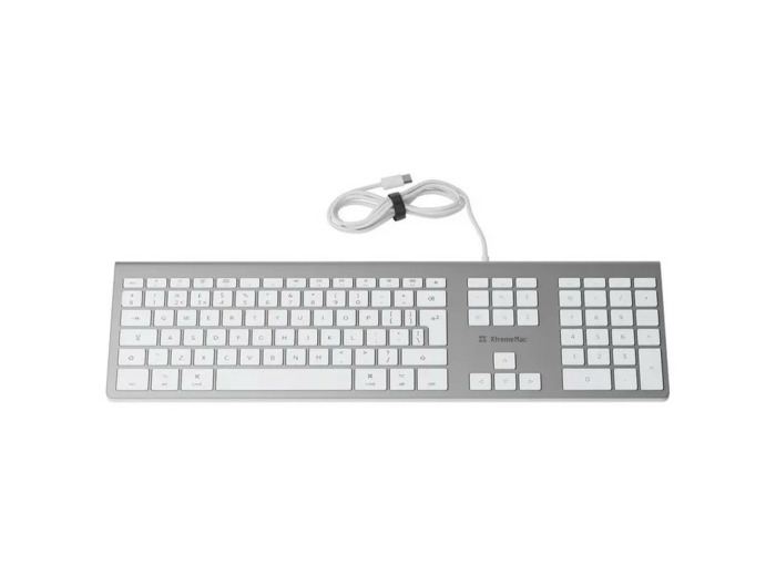 XTREMEMAC Clavier filaire AZERTY USB-C & USB-A