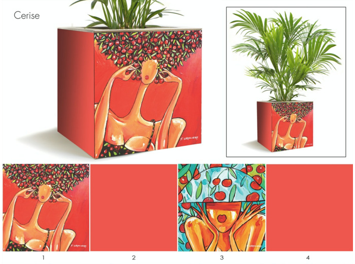 BAC CERISE - 30cm x 30cm x 30cm - 4kg