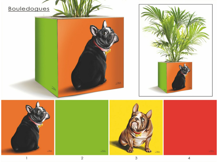 BAC BOULEDOGUE - 30cm x 30cm x 30cm - 4kg