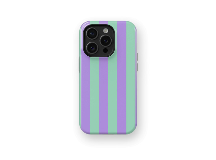 80's Stripes Case | Coque de téléphone 3D 2en1 Ultra-résistante