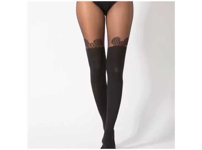 V370- Collant Mickey H-N (noir)