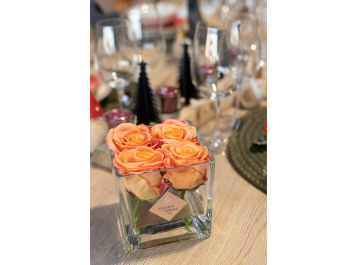 Bouquet De Pivoines - Mauve / Bordeau